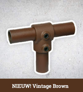 De grootste keuze in RVS/INOX buiskoppelingen Vintage Brown